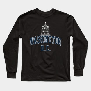 Washington District of Columbia DC Vintage Long Sleeve T-Shirt